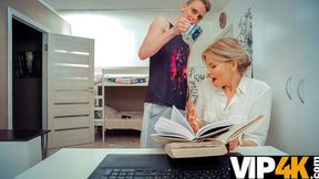Tutor4K: Sleazebag taps hot English instructor&#x2019;s academic assets for illicit literary pleasure