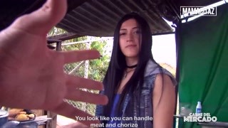 Sexy Latina Lola Puentes Facialized After Steamy Fuck with Stranger - CARNE DEL MERCADO