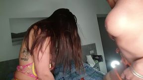 onlymayatx - maya and luca pov adventure with trans andressa.