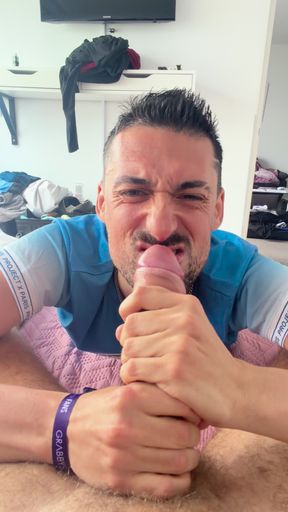 Liam Sucked on My Massive 11 Inch Cock