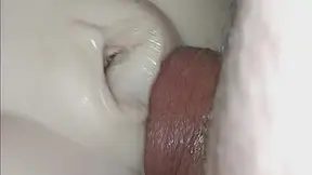 Kinky-talking amateur takes huge beefy cock in sex toy scenario