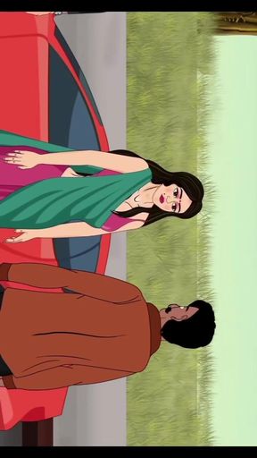 bhabi in car