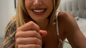 Lubricating Your Dick With My Mouth Until You Cum - JOI