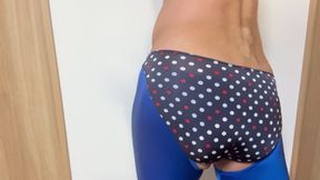 Polka Dot Panty Masturbation