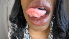 Stepmom red lipstick seduction