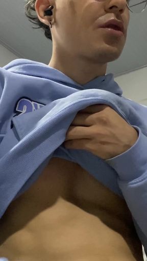 MIDTERM WEEK MAKES ME HARD AND MILKY   Clip 1