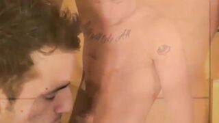 Dominant Aiden Woods is relentless about CK Steels asshole while breeding him