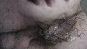 Juicy and Drooling Hairy Ass of a Boss