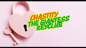 MEGA Femdom Locks Tiny In Chastity - Giantess Key Club
