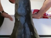 BBC dildo make me squirt
