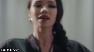 DarkX - Sultry Brunette Raven Bay Takes Two BBC