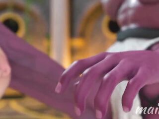 Queen sex with his knight very sexy movie scene