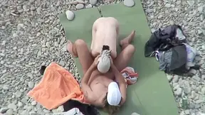 Pale Amateur Gets Doggystyled By The Waves