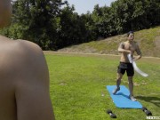 Twunks Michael DelRay & Scott Finn Flip Flop Raw After Workout - NextDoorStudios