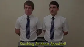 Student Smokers Spanked!