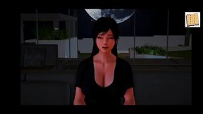 Horny Step-Sister With Small Tits Seduces Her New Gaming Brother
