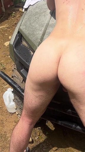 Private Outdoor Order: Kev, Harry and Mtnman's Four-wheeler Fuckdown