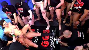 GGG JOHN THOMPSON - GANGBANG BACKSTEGE - GERMAN BUKKAKE