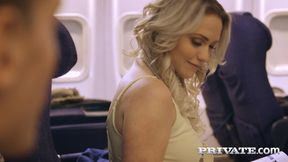 Adventurous babe Mia Malkova makes love with stranger on plane