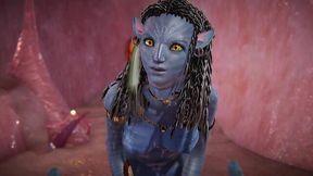 Avatar 3D Porn Fantasy: Horny Skinny Busty Futa Na’vi Fuck Like Crazy