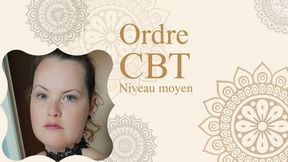 Ordre CBT N° 8 - Niveau Moyen
