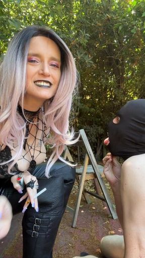 Human Ashtray