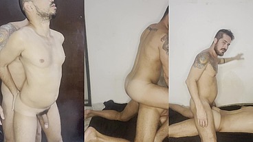 O RICKPAIXAO2020 SOCOU SEU PAUZÃO GROSSO E PENTELHUDO SEM PENA NO MEU CUZINHO