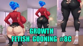 Growth Fetish Gooning #8C: Surrender Your Mind to Endless Expansion (Animated, Music)