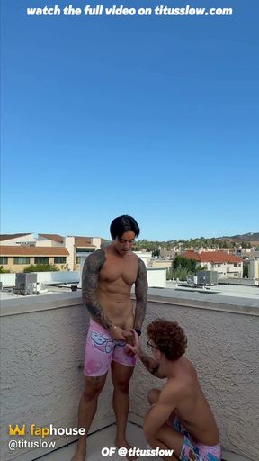 I Invited My Ginger Friend Over for Some Daytime Fun and We Took Turns