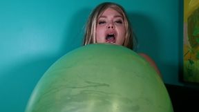 It's Not Easy Being Green: Balloon JOI 1080p