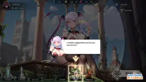 Seductive maidens seek out new pleasures in animated fantasy world