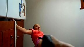 stomping feet