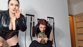Double spit humiliation for our ashtray - [FHD MOV] | Lady Perse, Mistress Karino