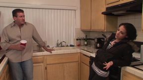 Lee Stone smashes her pierced pussy