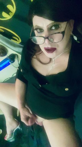 Krissy Sweets Stroking Her She Cock