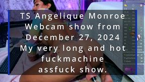 ts angelique monroe - webcam show from december 27, 2024 - part 1