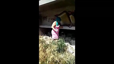 Under The Bridge Masturbation - Kyra Hellfire