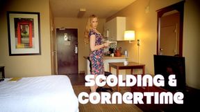 Scolding, Cornertime, and Caning Threat 4K