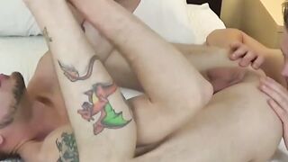 Slutty Bottom Joshua James Served Hard by Hung Lover Ty Thomas  Part 2