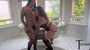 dunken hina and maddison black pawg love
