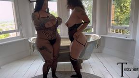 dunken hina and maddison black pawg love