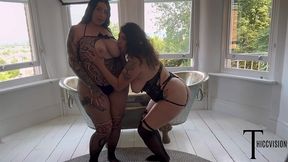 dunken hina and maddison black pawg love
