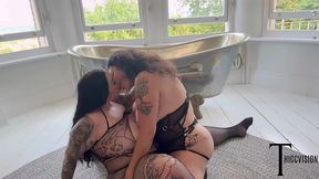 dunken hina and maddison black pawg love