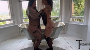 dunken hina and maddison black pawg love