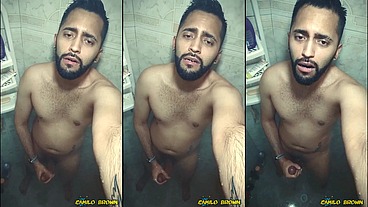 Jerking off in the shower Come and join me next time ?