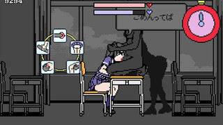 [Hentai Game A man who can stop time. Pixel animation erotic game.