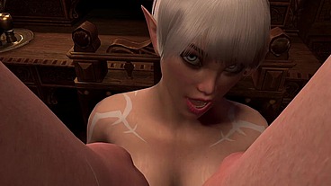 Futa Elf Anal with lefs lifted : 3D Porn
