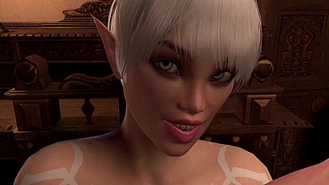 Futa Elf Anal with lefs lifted : 3D Porn