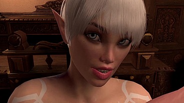 Futa Elf Anal with lefs lifted : 3D Porn