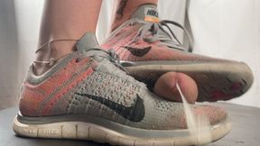 A Shoejob Cumpilation Part 2 - See all Cumshots scenes from our clips we used sneakers - Includes Nikes, Adidas and Asics sneakers - Cumplay scenes and Pussyscenes included - HD Quality